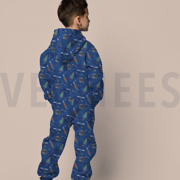 FRENCH TERRY DIGITAL ESPACE ANTHRACITE (thumbnail) #7