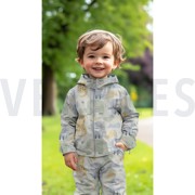 RAINCOAT SAFARI ANIMALS ECRU (thumbnail) #7