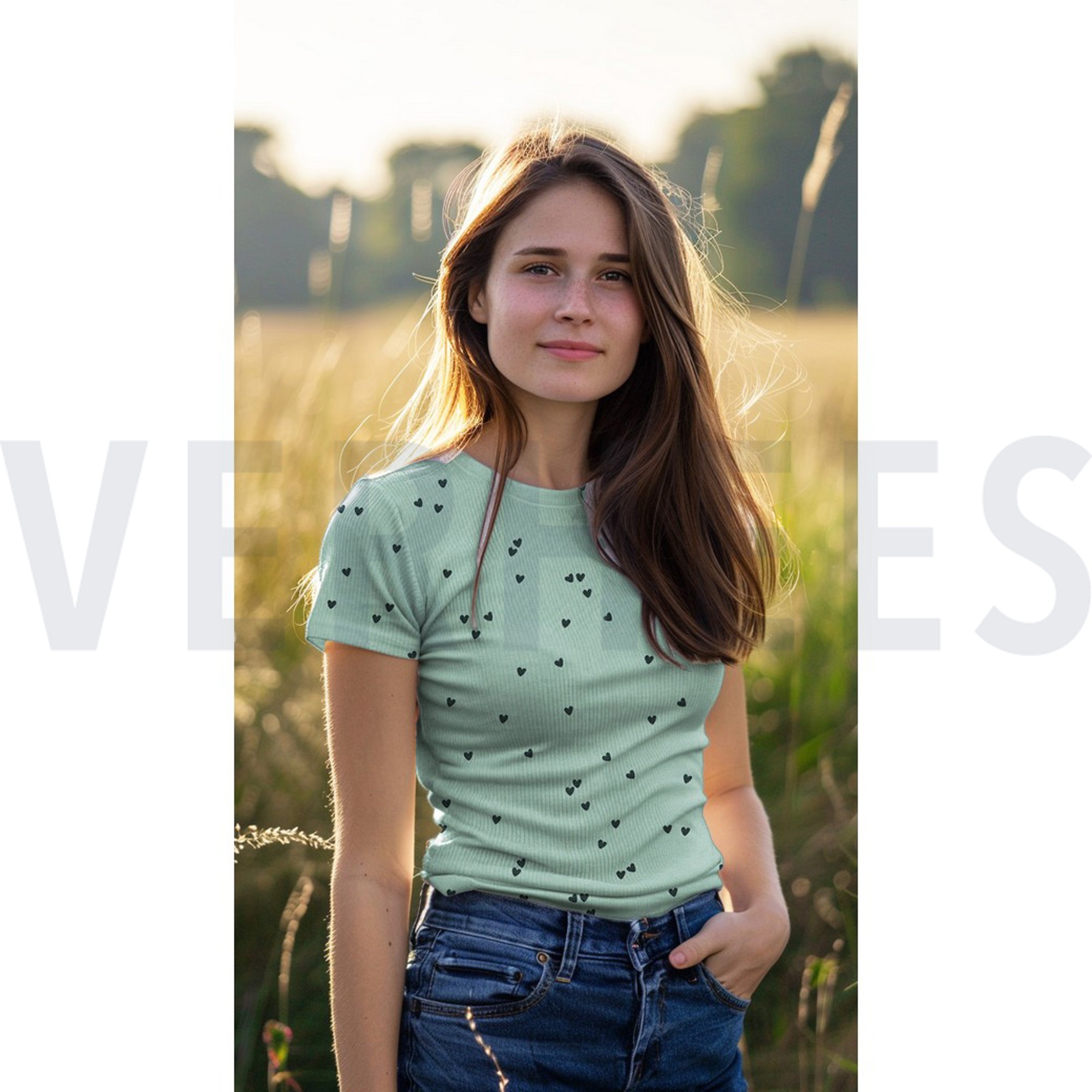 JERSEY CÔTELÉ COEURS MAUVE (high resolution) #7