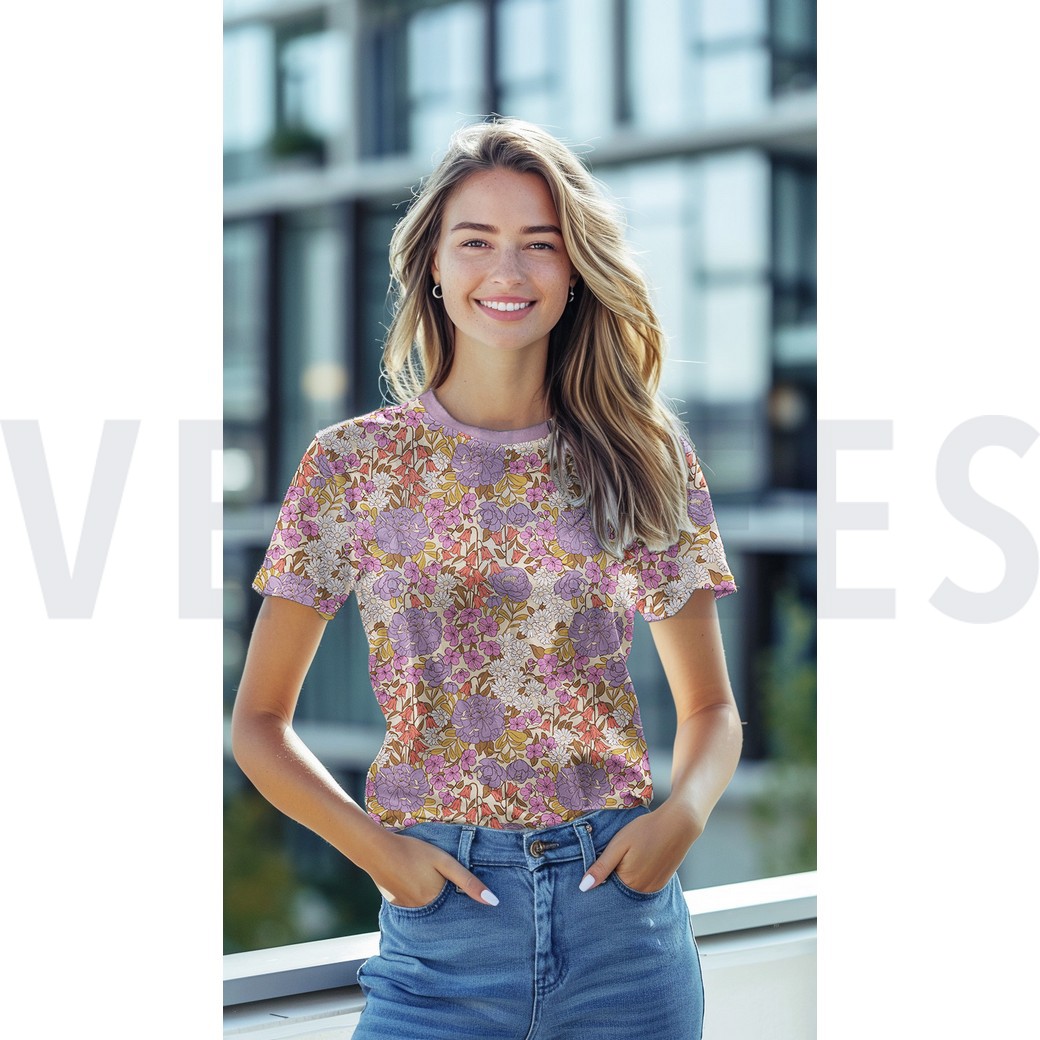 JERSEY BLUMEN ROSÉ #7