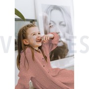 DOUBLE GAZE DE COTON PAPILLONS CAMEL (thumbnail) #7