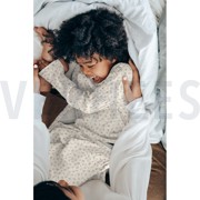 DOUBLE GAUZE SMALL LEAVES ECRU (thumbnail) #7