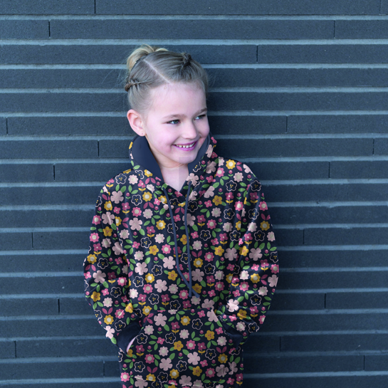 ALPENFLEECE BLOEMEN TAUPE #7