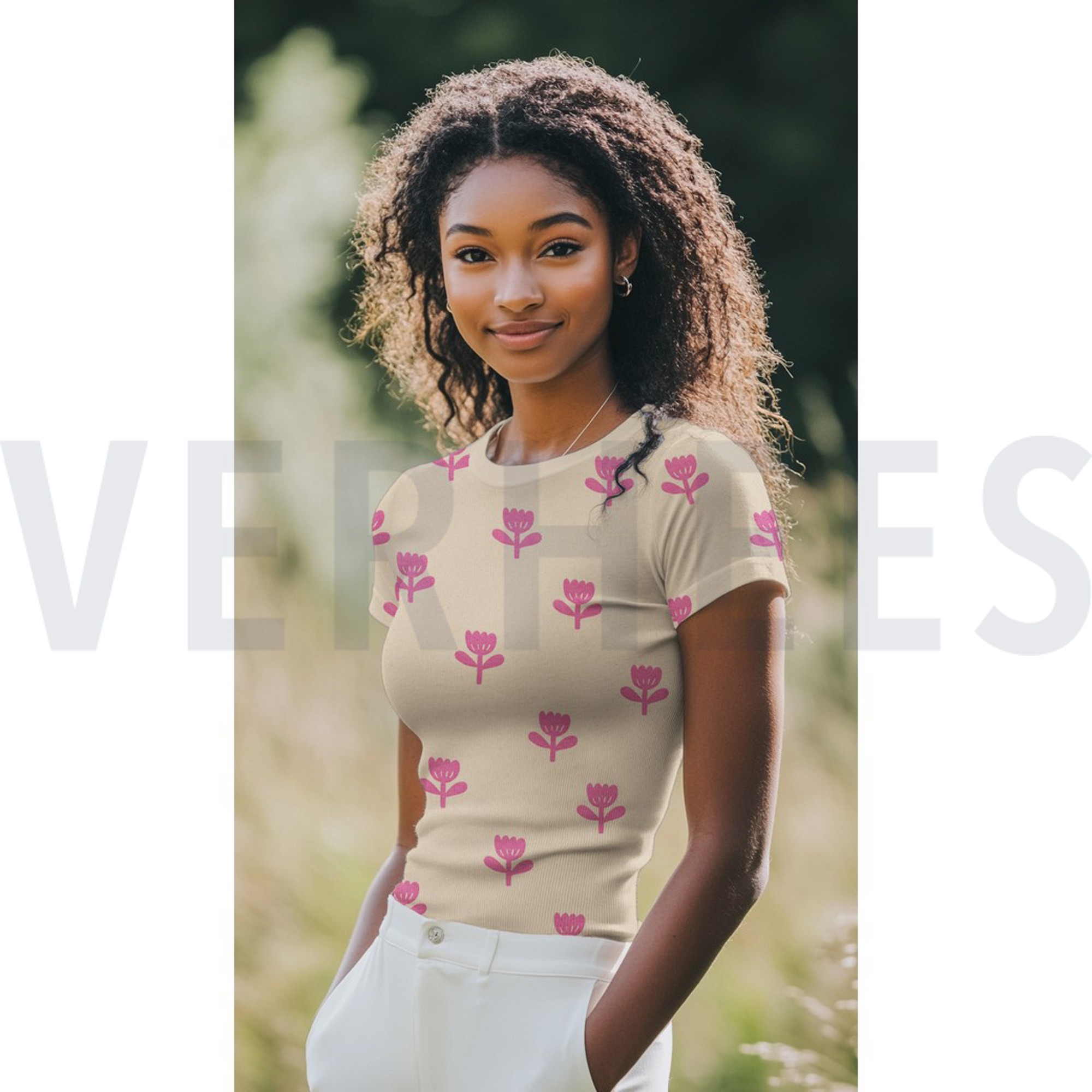 RIPPJERSEY GOTS NATURAL BLUMEN NATUR/FUCHSIA (high resolution) #7