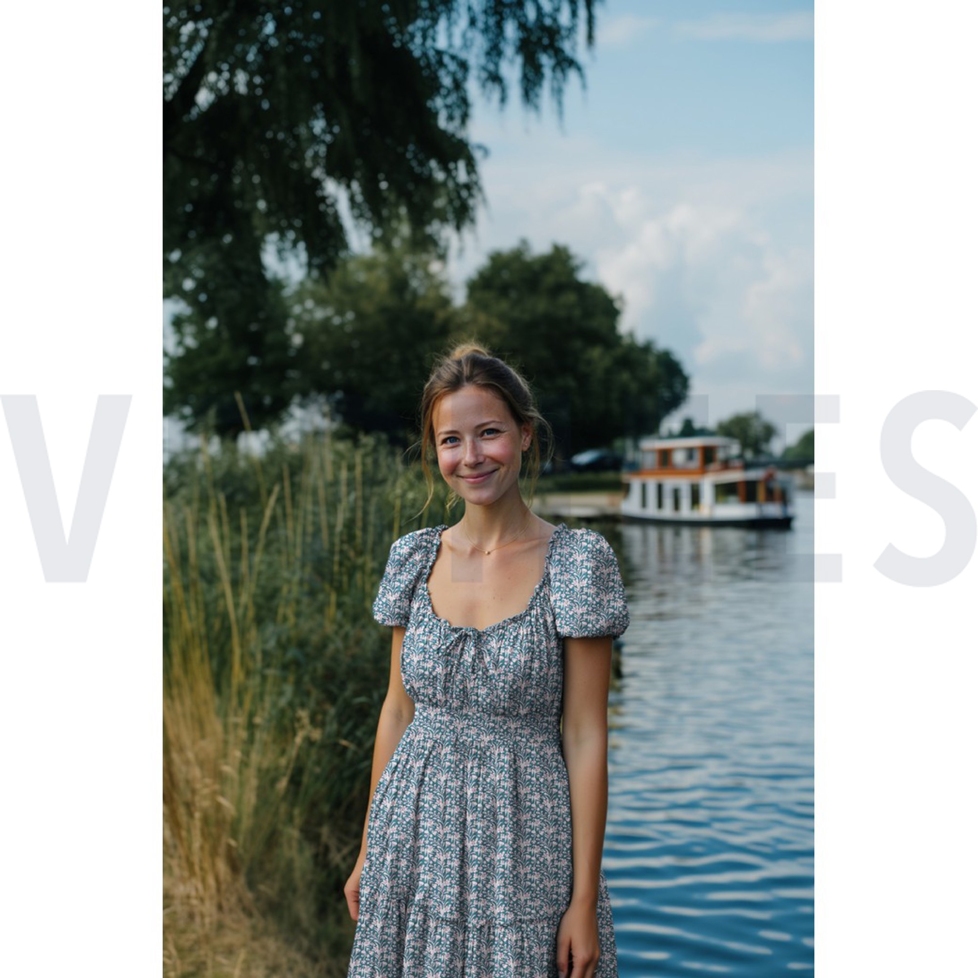 HANDCRAFTED BLOCK-PRINTED COTTON FLOWERS PETROL (high resolution) #7