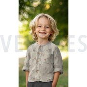 DOUBLE GAUZE GOTS NATURAL PALMBOMEN NATUREL (thumbnail) #7