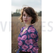 ROYAL MICRO SATIN FLOWERS COBALT (thumbnail) #7