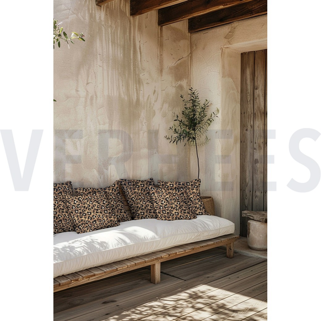 CANVAS DIGITAL ANIMAL SKIN LIGHT BROWN #7