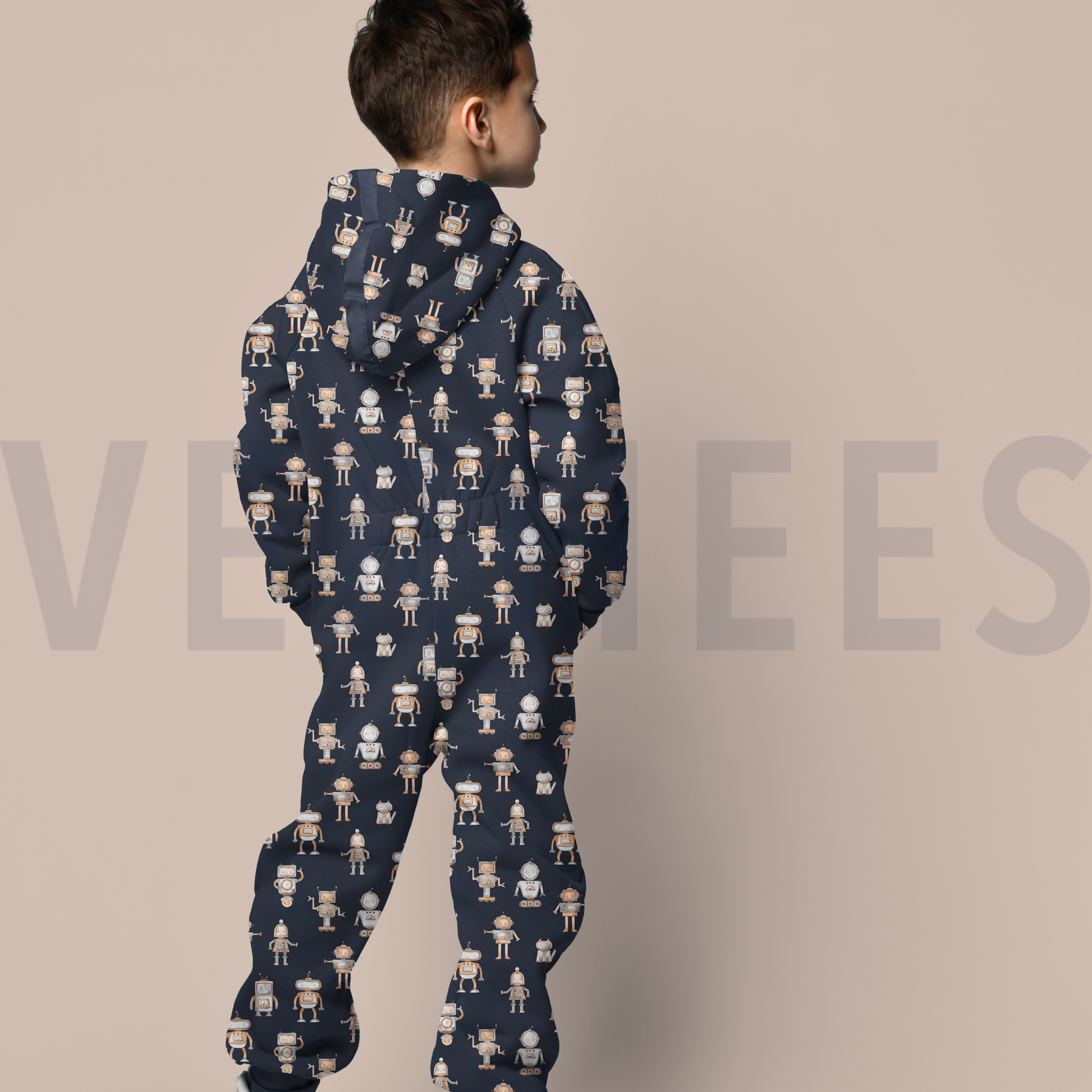 JERSEY DIGITAL ROBOTS COGNAC (high resolution) #7