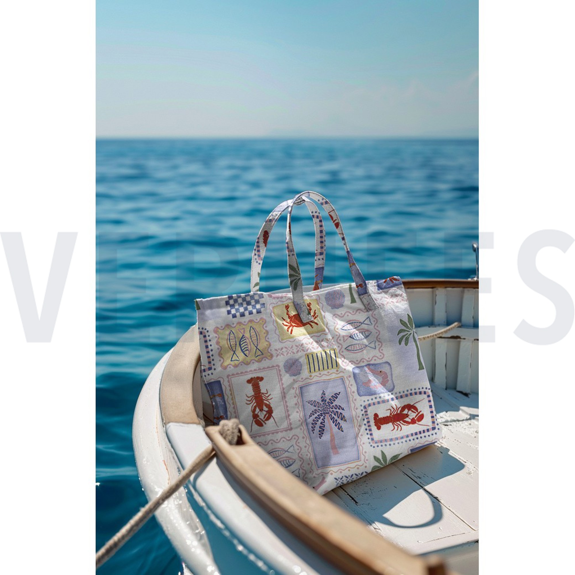 CANVAS DIGITAL SUMMER PATCHWORK LIGHT BLUE (high resolution) #7