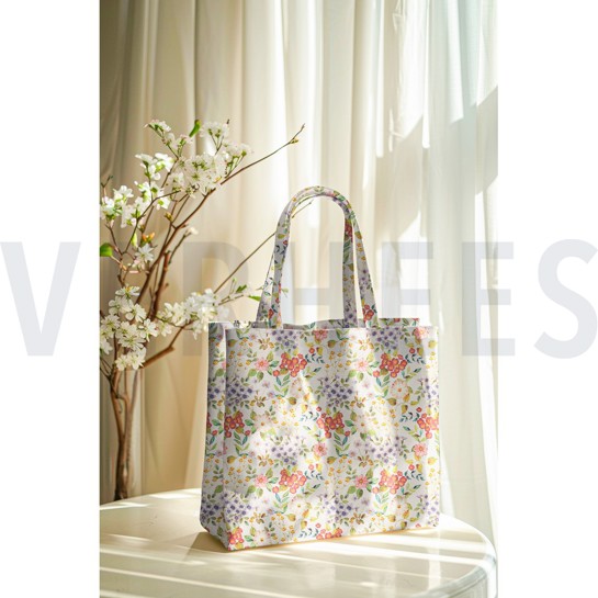 CANVAS LEINENOPTIK DIGITAL BLUMEN NATUR #7