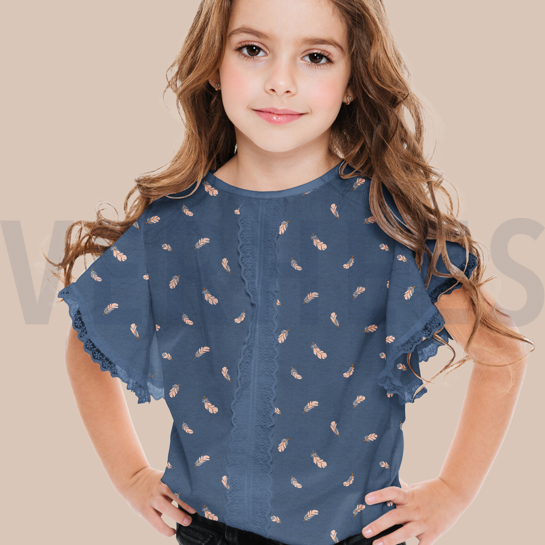 JERSEY MELANGE GLITTER VEREN ECRU GEMÊLEERD #7