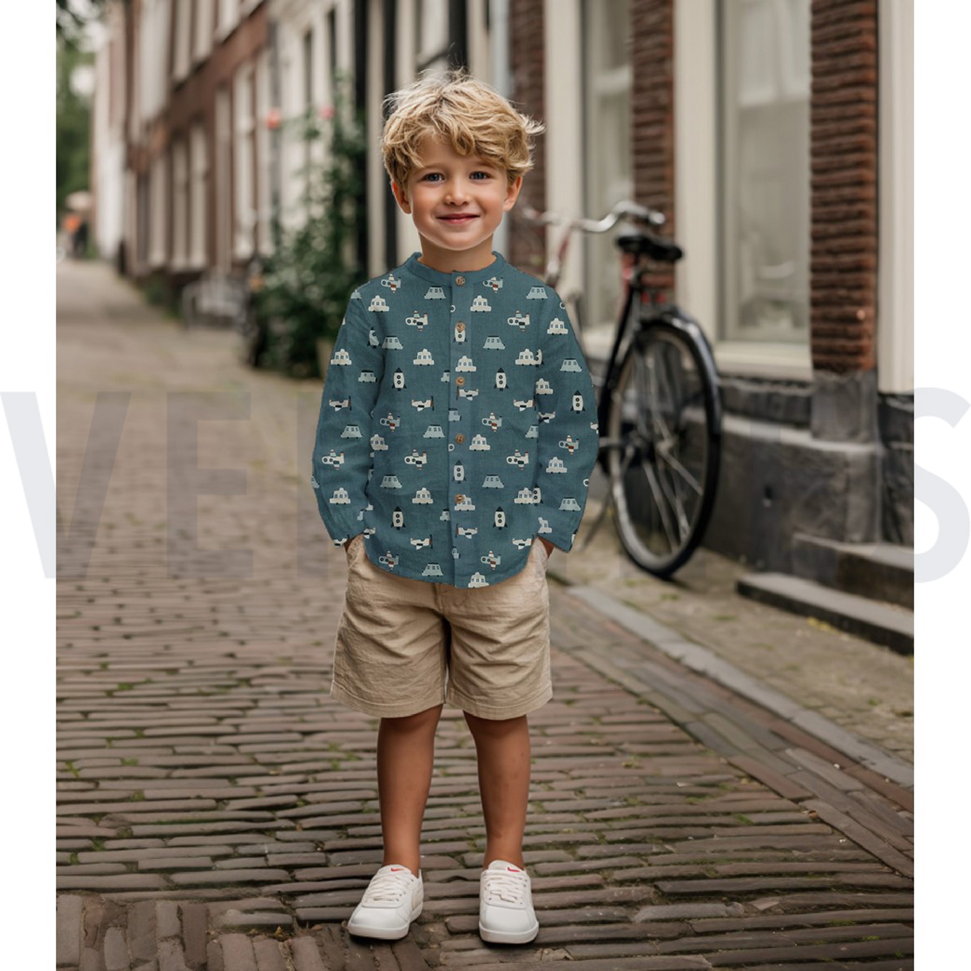 FINE POPLIN VEHICLES PETROL (high resolution) #7