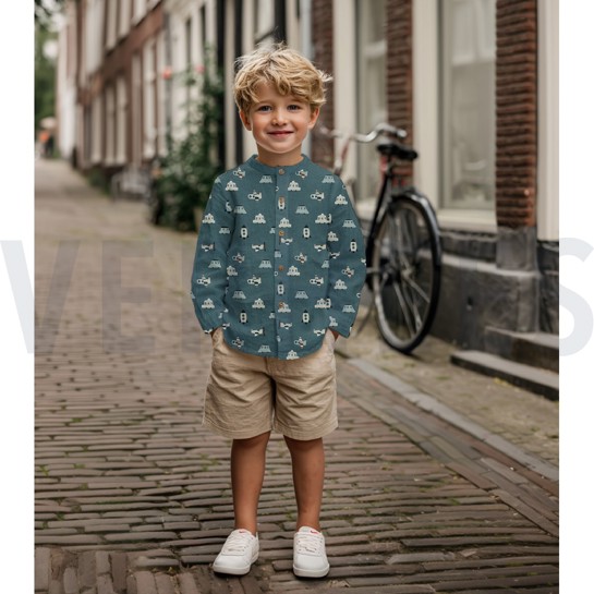 FINE POPLIN VEHICLES PETROL #7