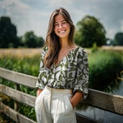 COTON SATIN ABSTRACT NOIR (thumbnail) #7