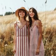 VISKOSE GARNGEFÄRBT STREIFEN GRÜN (thumbnail) #7