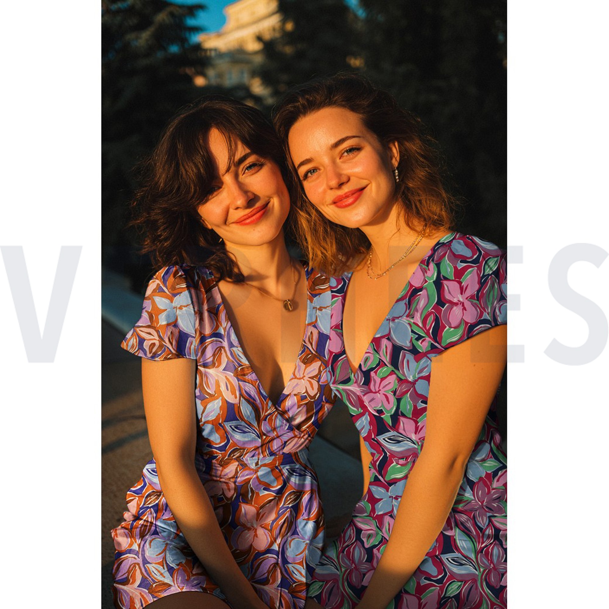 COTON VISCOSE FLEURS VERT (high resolution) #7