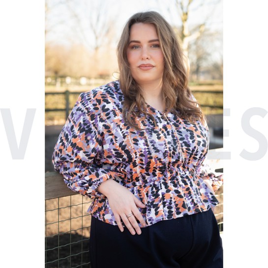 COTON VISCOSE ABSTRACT VERT #7
