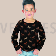 FRENCH TERRY CHEVAUX BLANC (thumbnail) #7