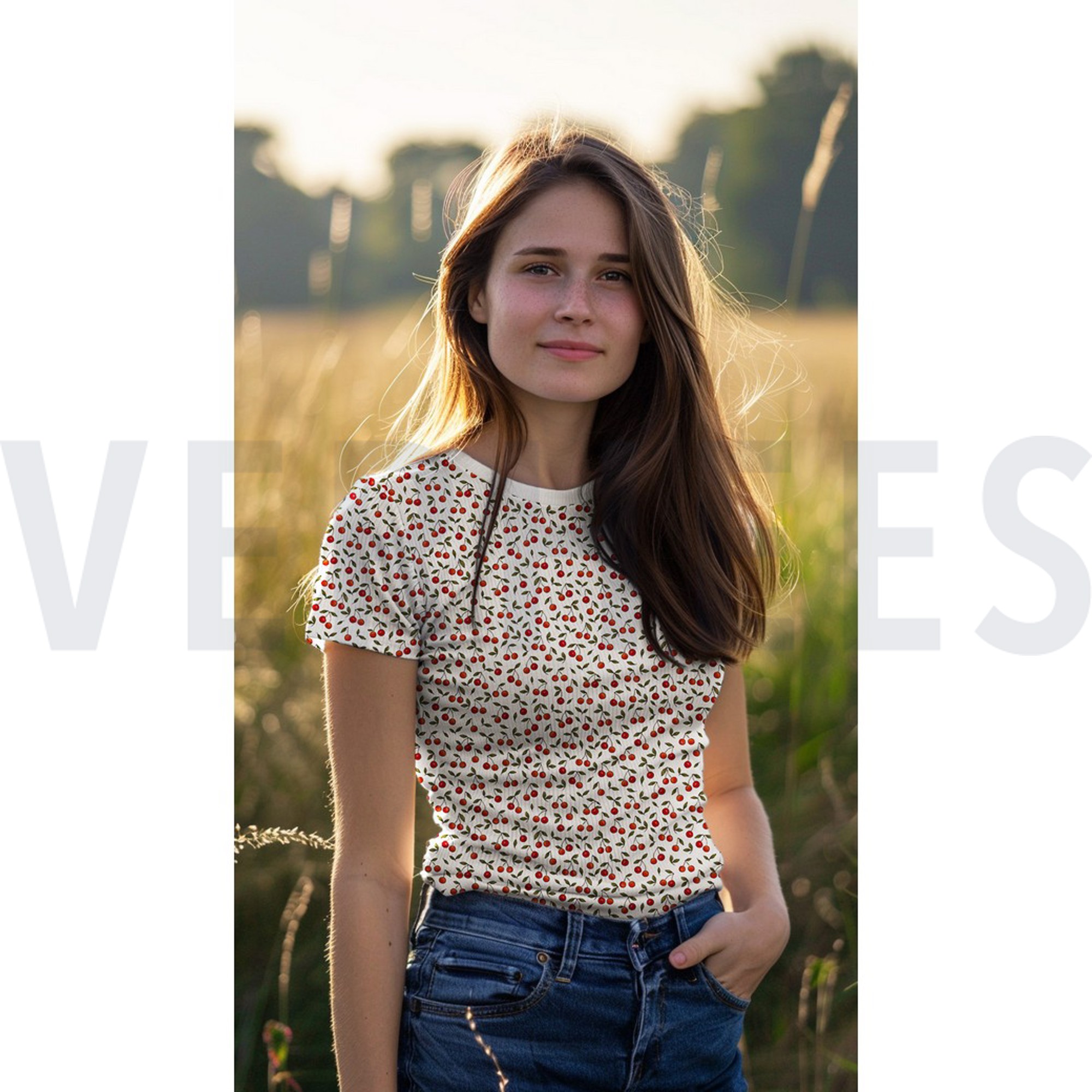 RIB JERSEY DIGITAL CHERRIES OFFWHITE (high resolution) #7