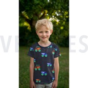 JERSEY MELANGE CONSTRUCTION VEHICLES GREY (thumbnail) #7