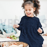 BABYCORD GLITTER SMALL FLOWERS BLUSH (thumbnail) #7