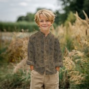 MUSSELIN SAFARI TIERE GEBROCHEN WEISS (thumbnail) #7