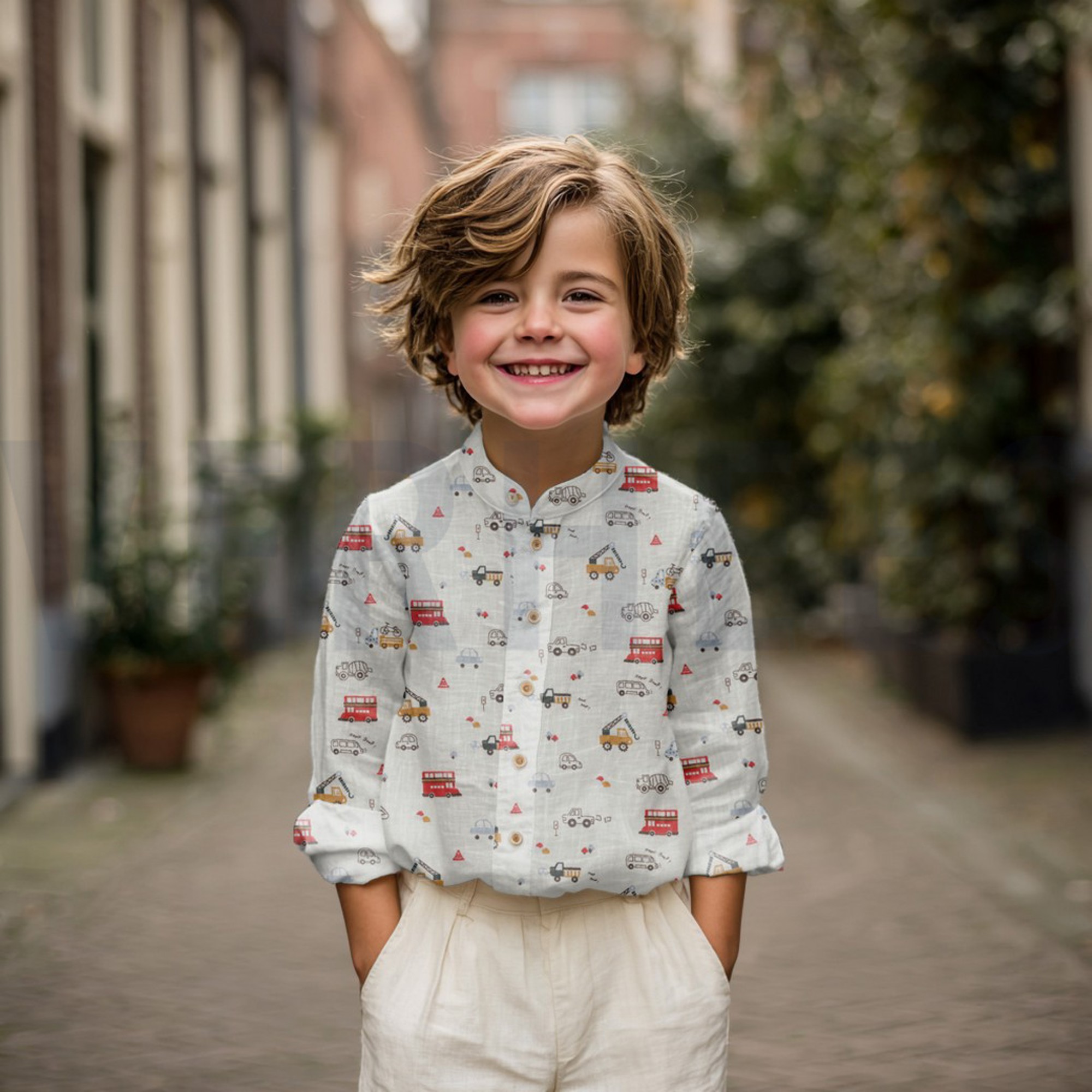 MUSSELIN NATURAL FAHRZEUGE GEBROCHEN WEISS (high resolution) #7