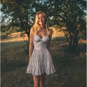 LENZING™ ECOVERO™ DIGITAL BLUMEN GEBROCHEN WEISS (thumbnail) #7