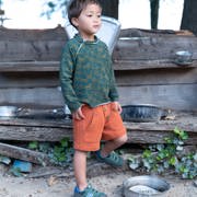 BAUMWOLLE MUSSELIN DREILAGIG GOTS HELLTÜRKIS (thumbnail) #7