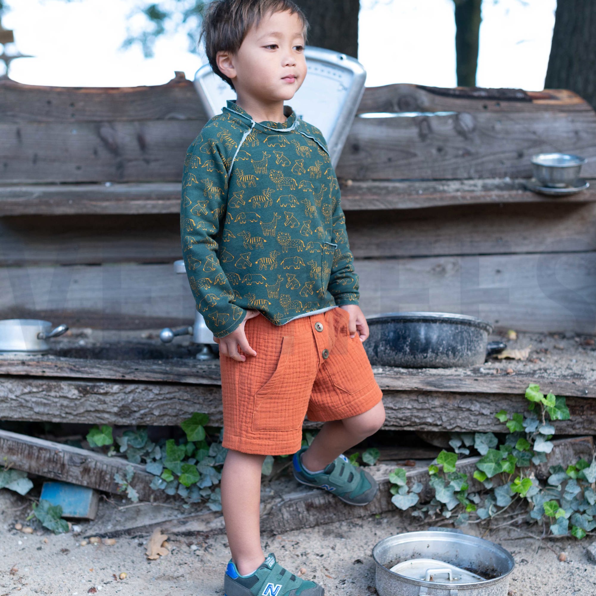 BAUMWOLLE MUSSELIN DREILAGIG GOTS HELLTÜRKIS (high resolution) #7