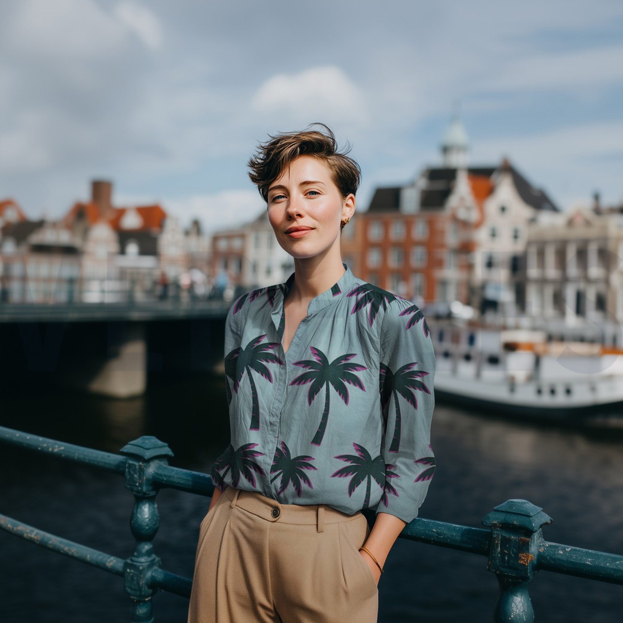 BAUMWOLLE VOILE PALMEN MAUVE (high resolution) #7