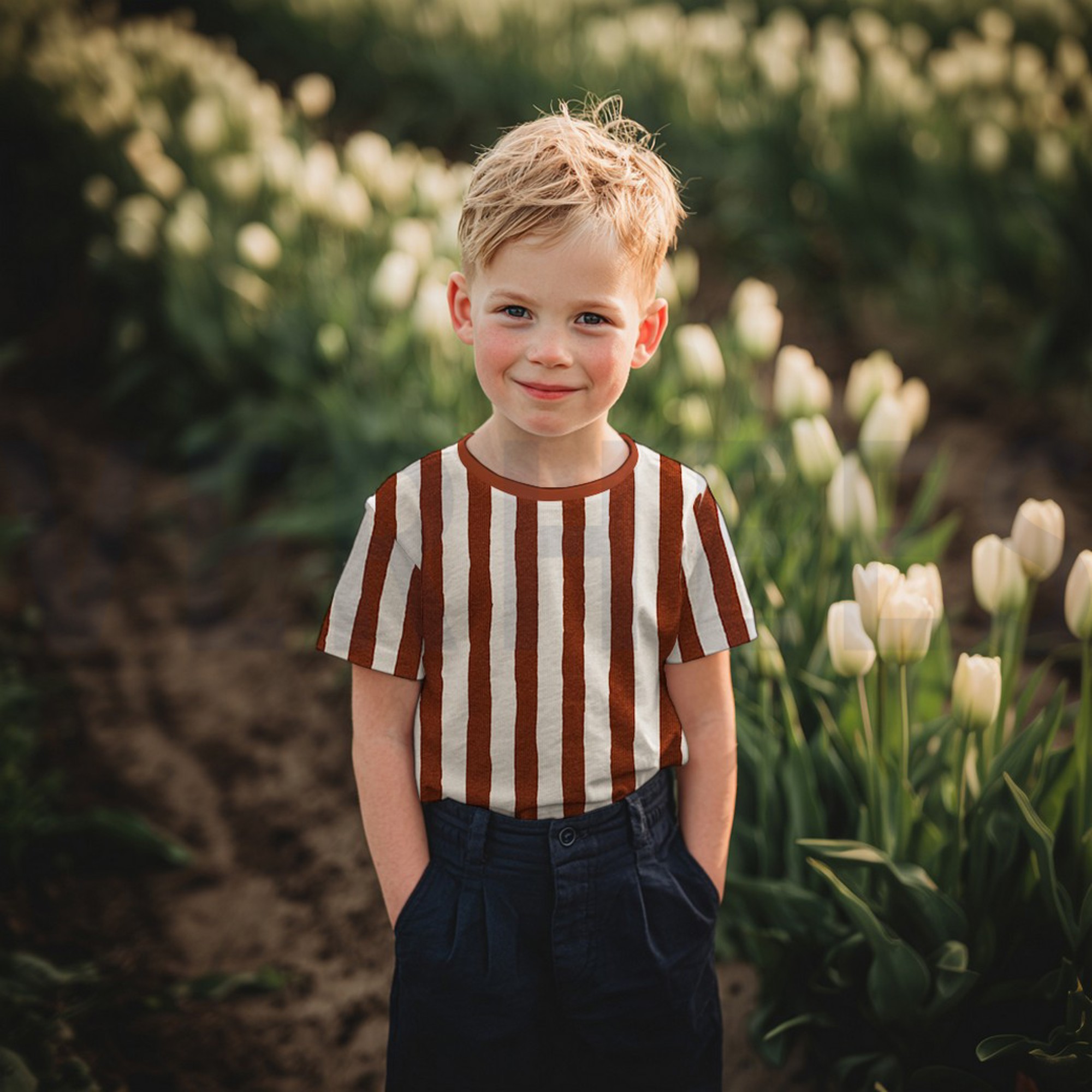 RIPPJERSEY GOTS NATURAL STREIFEN NATUR (high resolution) #7