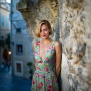 LENZING™ ECOVERO™ DIGITAL BLUMEN GRÜN (thumbnail) #7