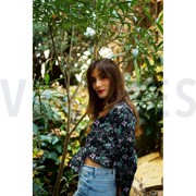 VISKOSE RADIANCE DIGITAL BLUMEN SCHWARZ (thumbnail) #7