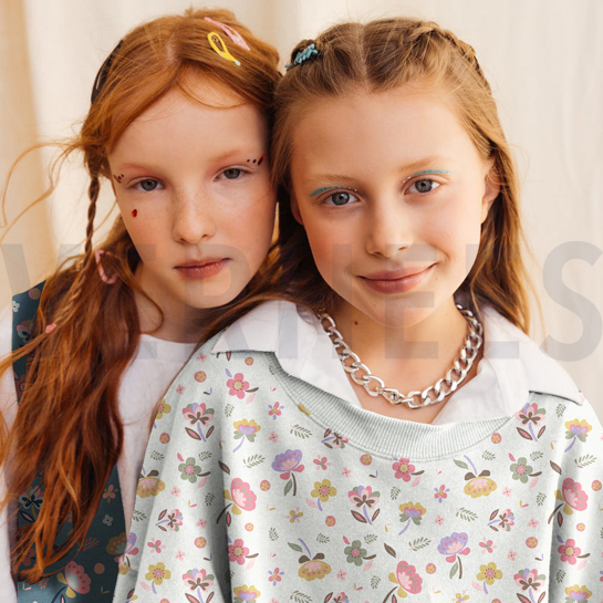 SWEAT FLOWERS ANTHRACITE MELANGE #7