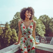 VISKOSE RADIANCE DIGITAL BLUMEN ROT (thumbnail) #7