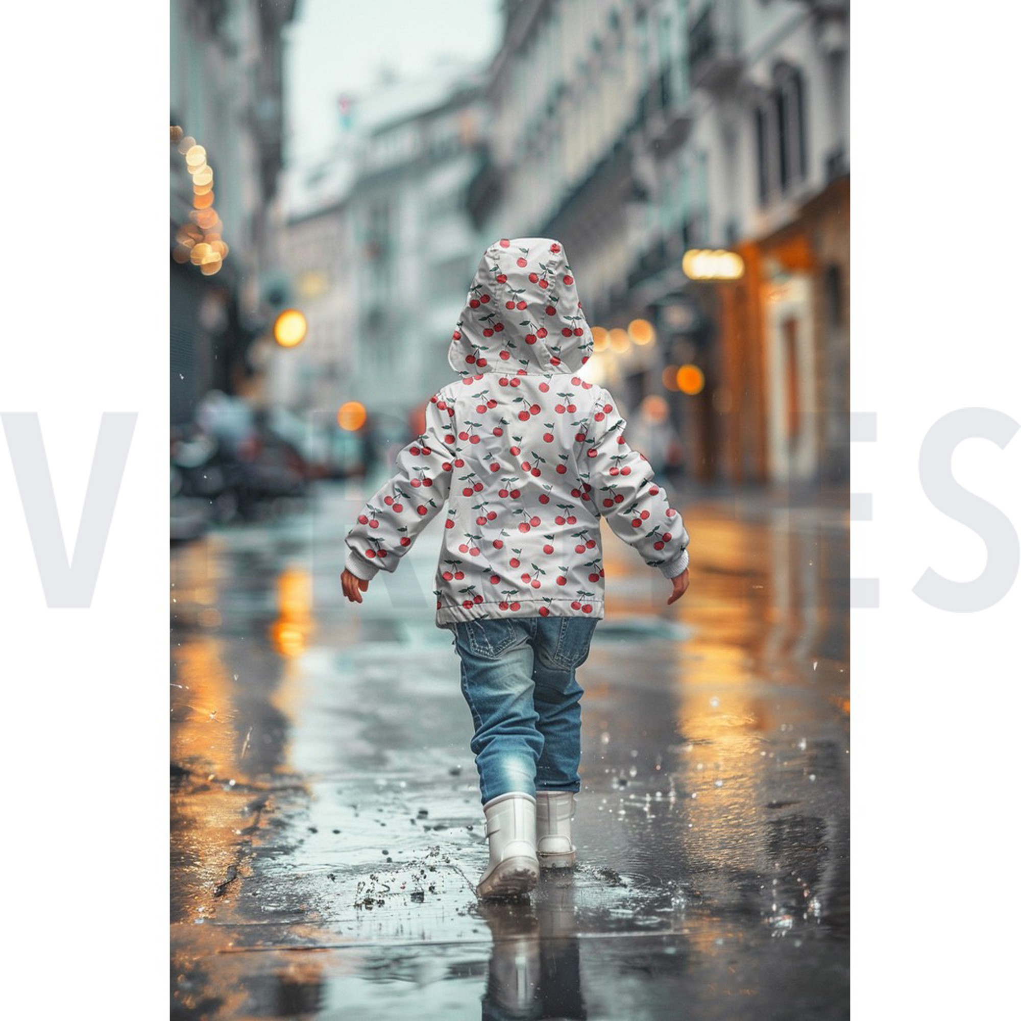 REGENMANTEL KIRSCHEN WEISS (high resolution) #7