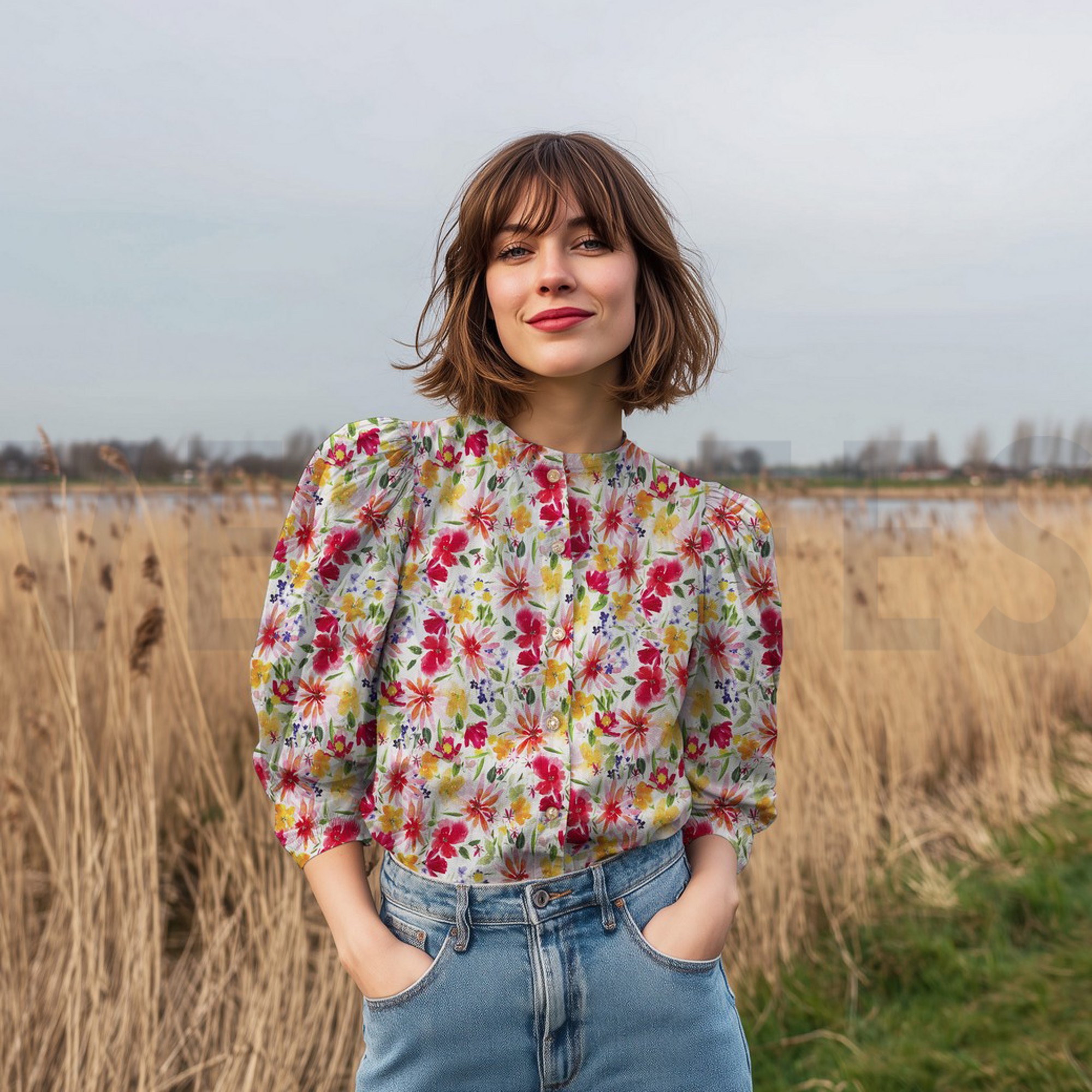 VISCOSE DOBBY DIGITAL FLOWERS MULTICOLOUR (high resolution) #7