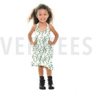 DOUBLE GAZE DE COTON GOTS DIGITAL  EUCALYPTUS BLANC (thumbnail) #7