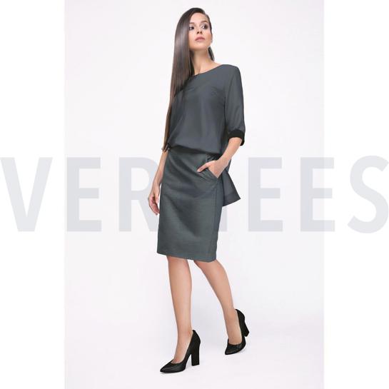 KUNSTLEDER MARINEBLAU METALLIC #7