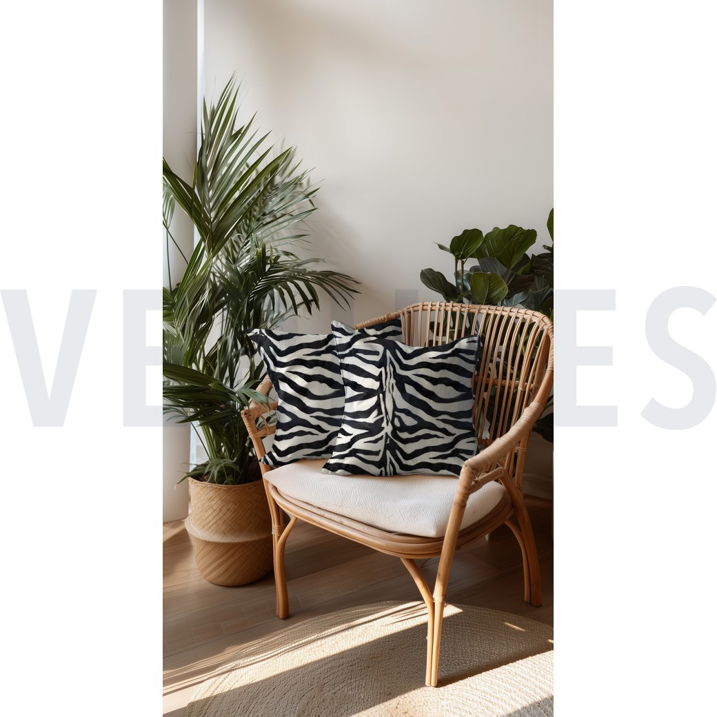VELBOA ZEBRA ECRU/BLACK #7