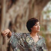 VISCOSE RADIANCE DIGITAL ETHNIC PATCH ECRU (thumbnail) #7