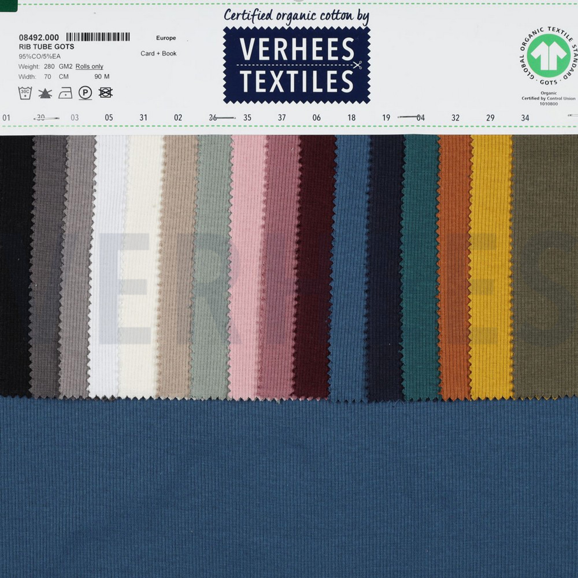 RIB BOORDSTOF GOTS MARINEBLAUW (high resolution) #7