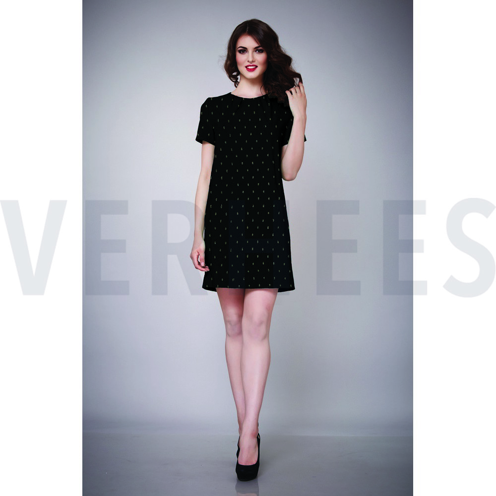 VISCOSE LUREX DONKERGROEN #7