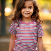 KATOEN JERSEY GARENGEVERFD STREPEN MULTI (thumbnail) #7