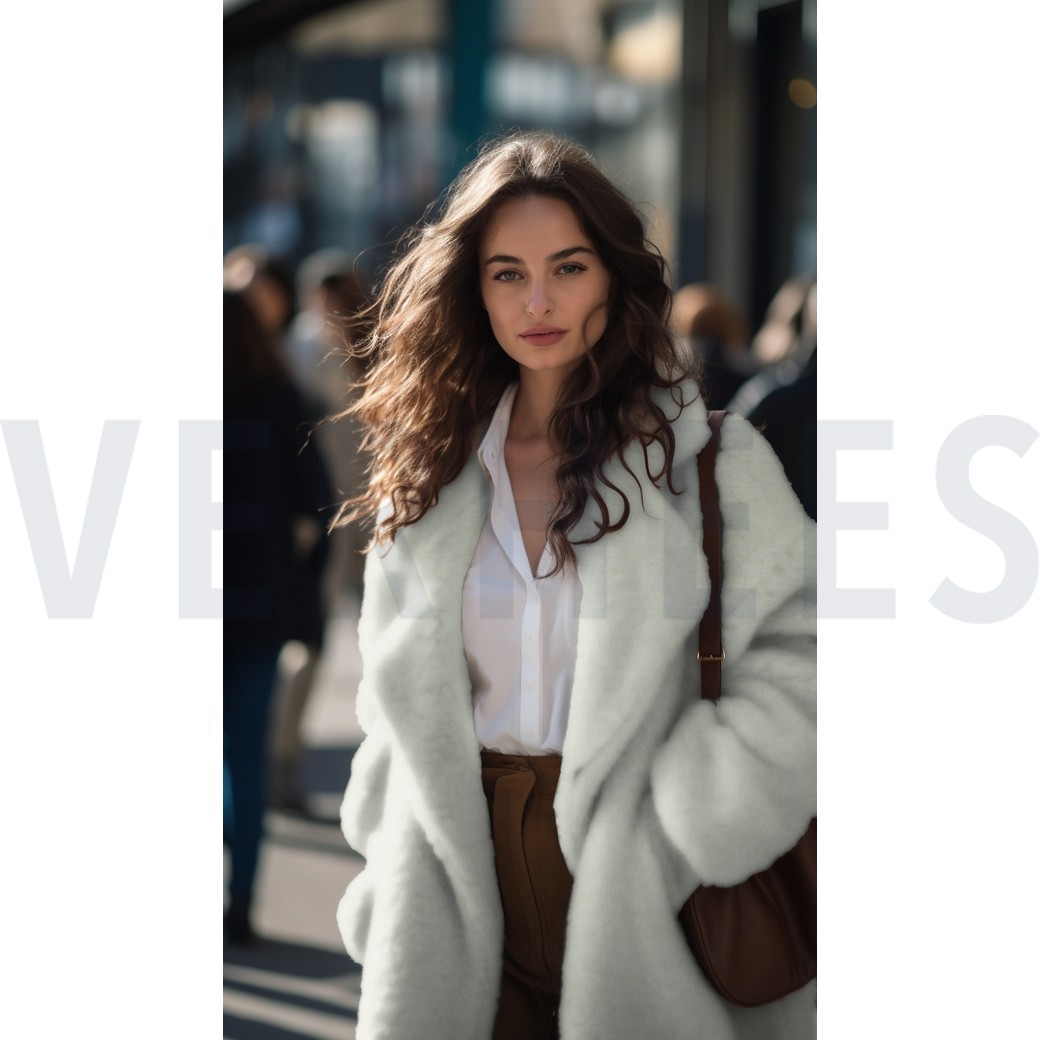 FAUX FUR ECRU #7