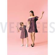 POPLIN FANTASY FLOWERS BLUSH (thumbnail) #7