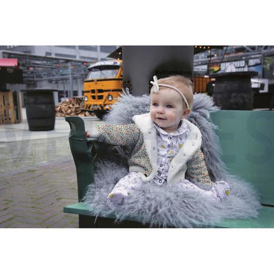 PURRING FUR FLEURS OCRE #7