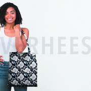 CANVAS DIGITAL FLOWERS NAVY (thumbnail) #7